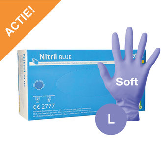 Licht Verwachten Flipper Medi-Inn Soft nitriel handschoenen maat L (violet) - Tandartsvoordeel.nl