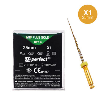 MTF Plus Gold vijl X1 25mm