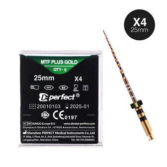 MTF Plus Gold vijl X4 25mm