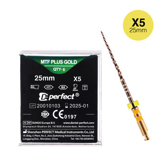 MTF Plus Gold vijl X5 25mm